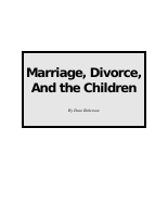 Marriage, Divorce, and the Children - Dave Roberson.pdf